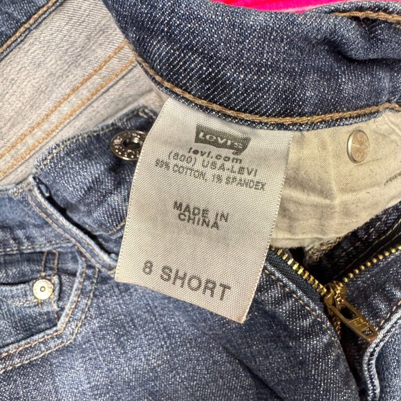 Levi's Jeans Women's Size 8 Short Perfectly Slimming Boot Cut 512 Flap Pockets - Picture 8 of 9